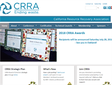 Tablet Screenshot of crra.com